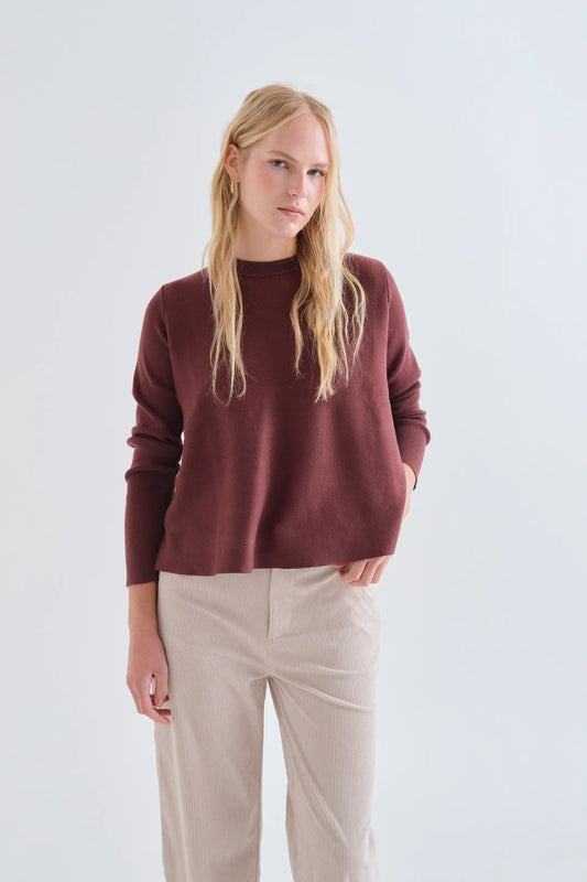 Basic brown jersey