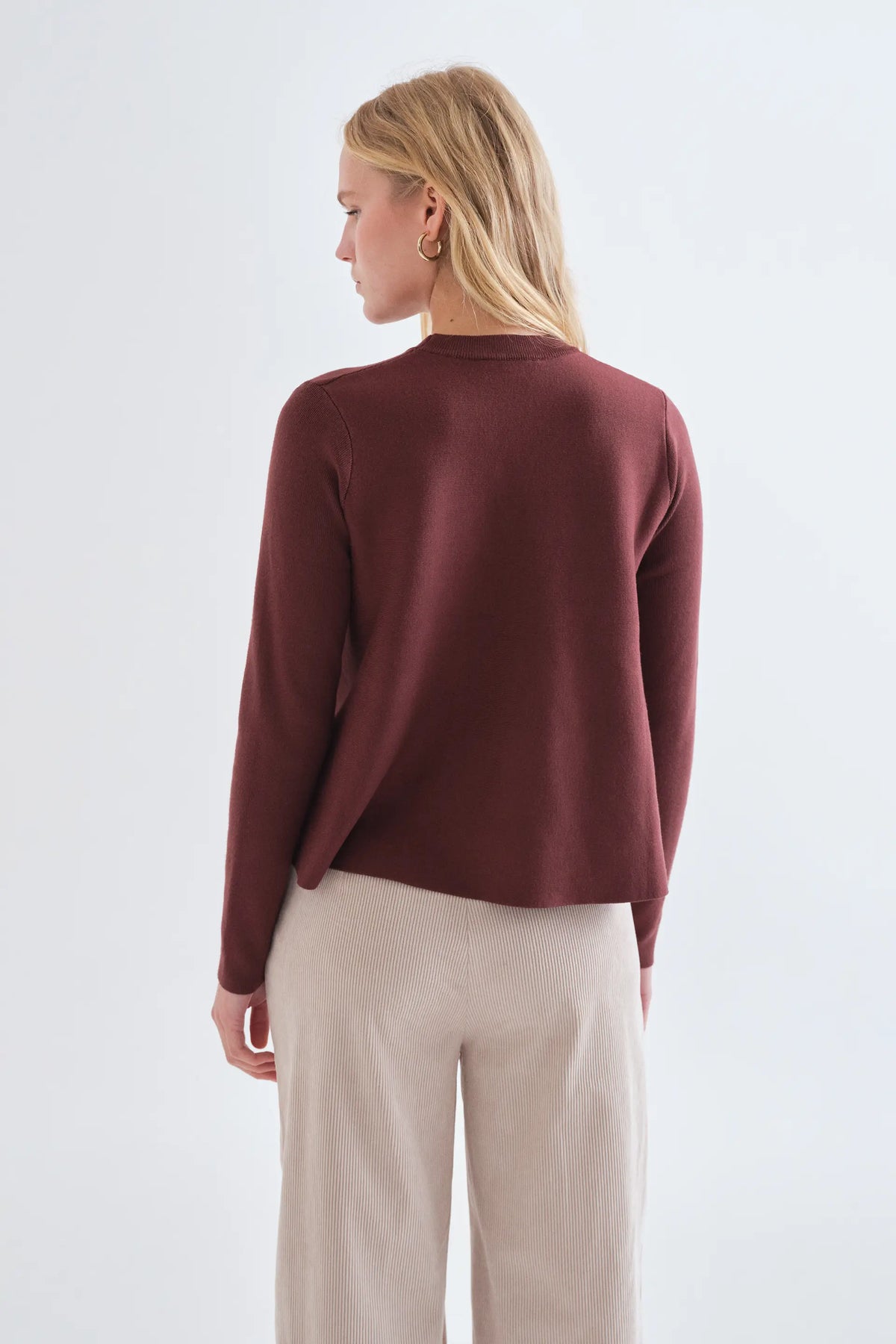 Basic brown jersey