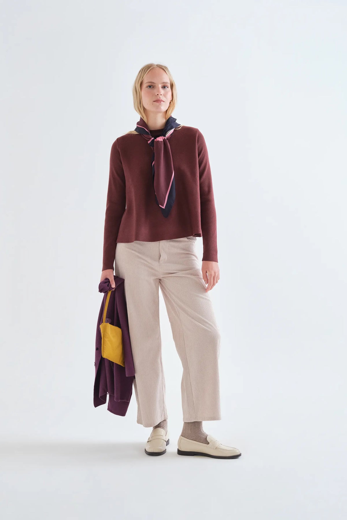 Basic brown jersey