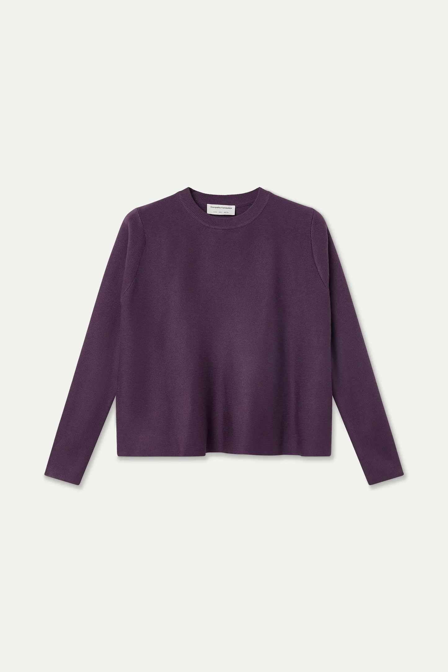 Maglione basica viola