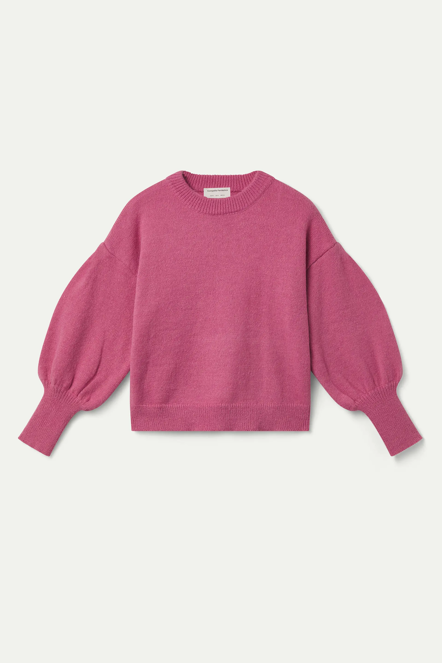 Maglia basica a maglia rosa