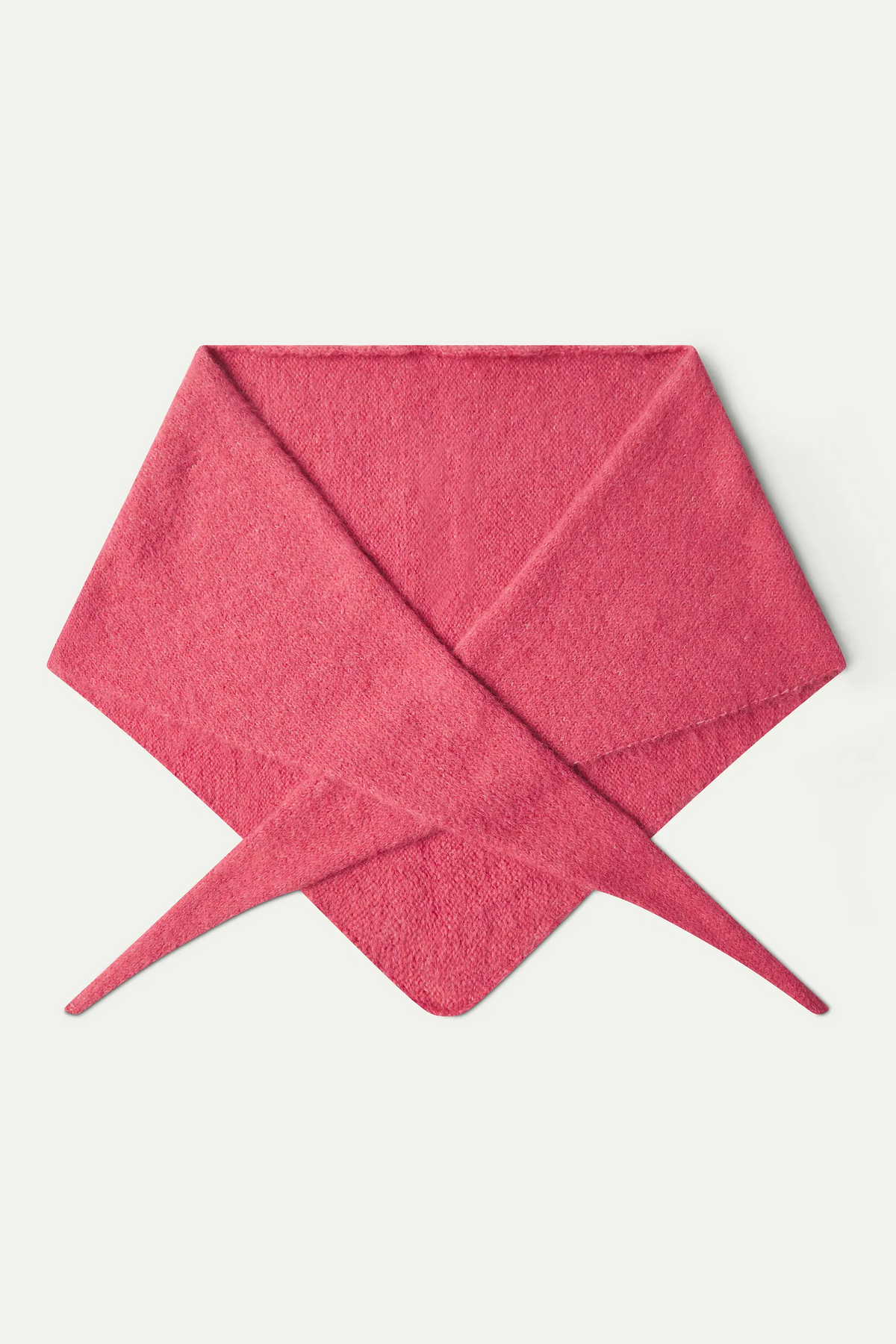 Pink triangular bandana
