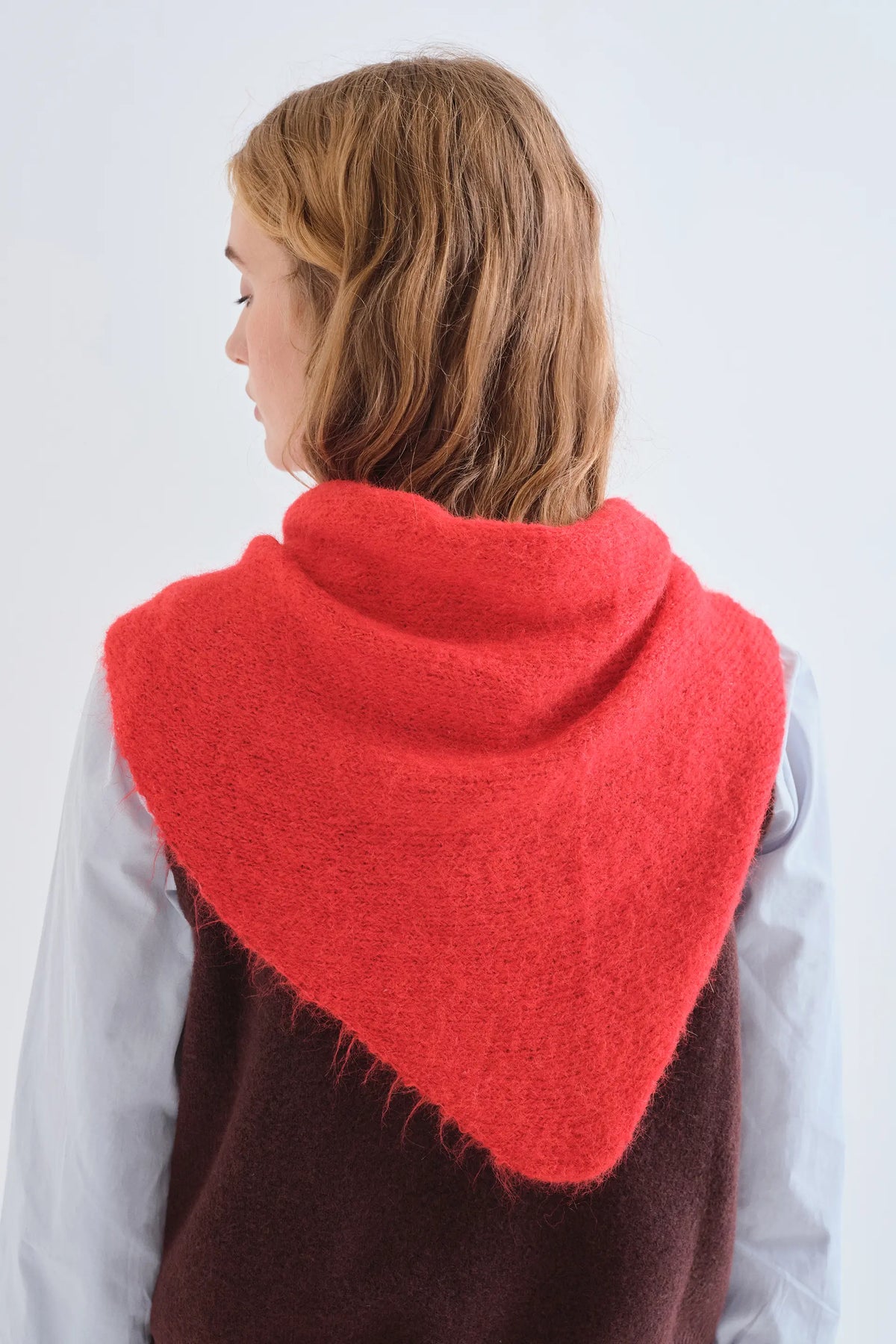 Bandana triangolare rossa