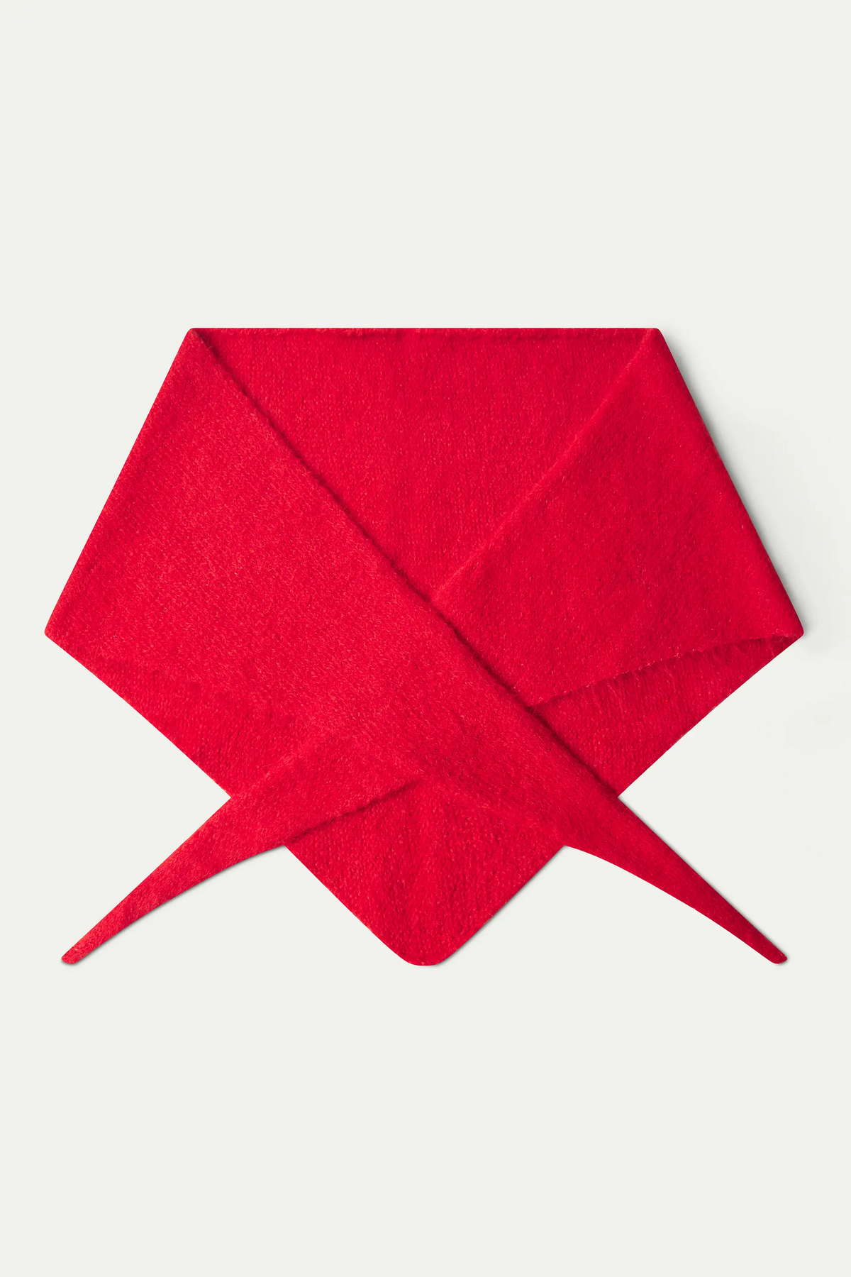 Bandana triangolare rossa
