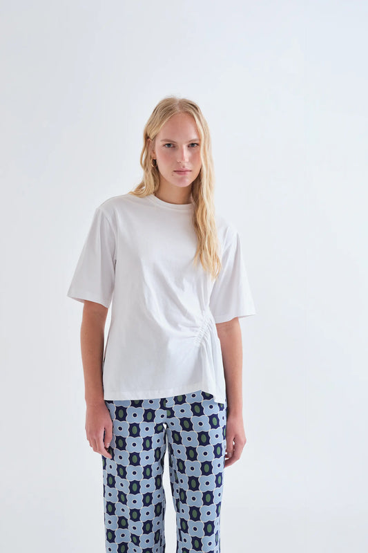 Camiseta básica 100% algodón blanco