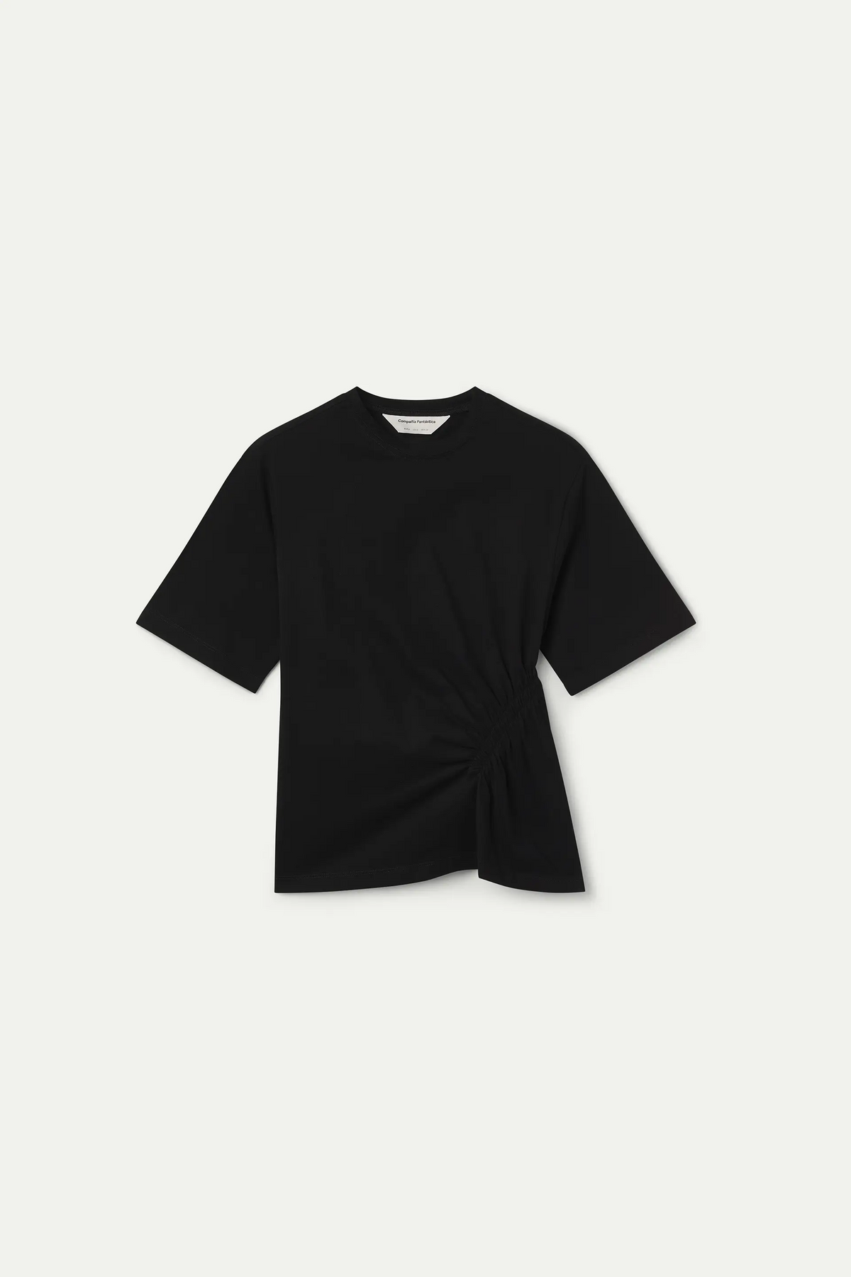 Basic T-shirt 100% black cotton
