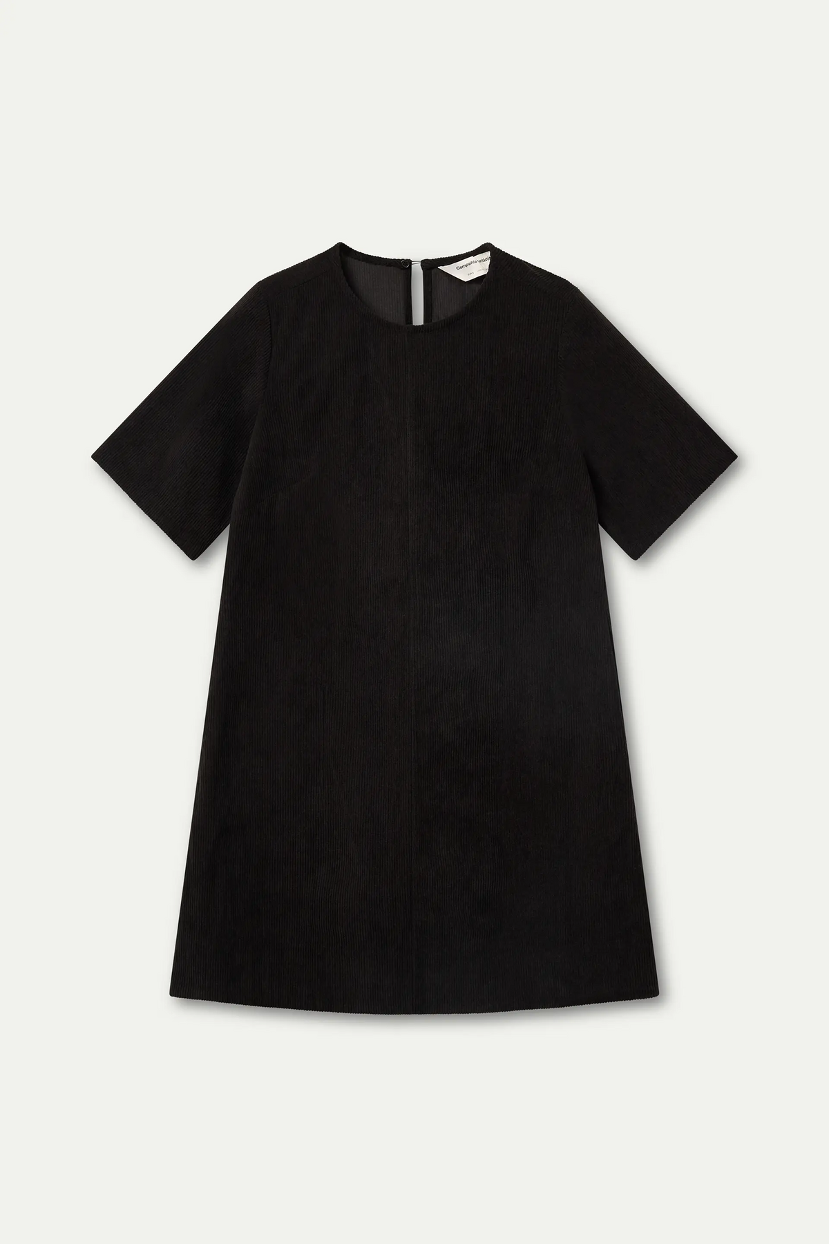 Vestido de pana negro