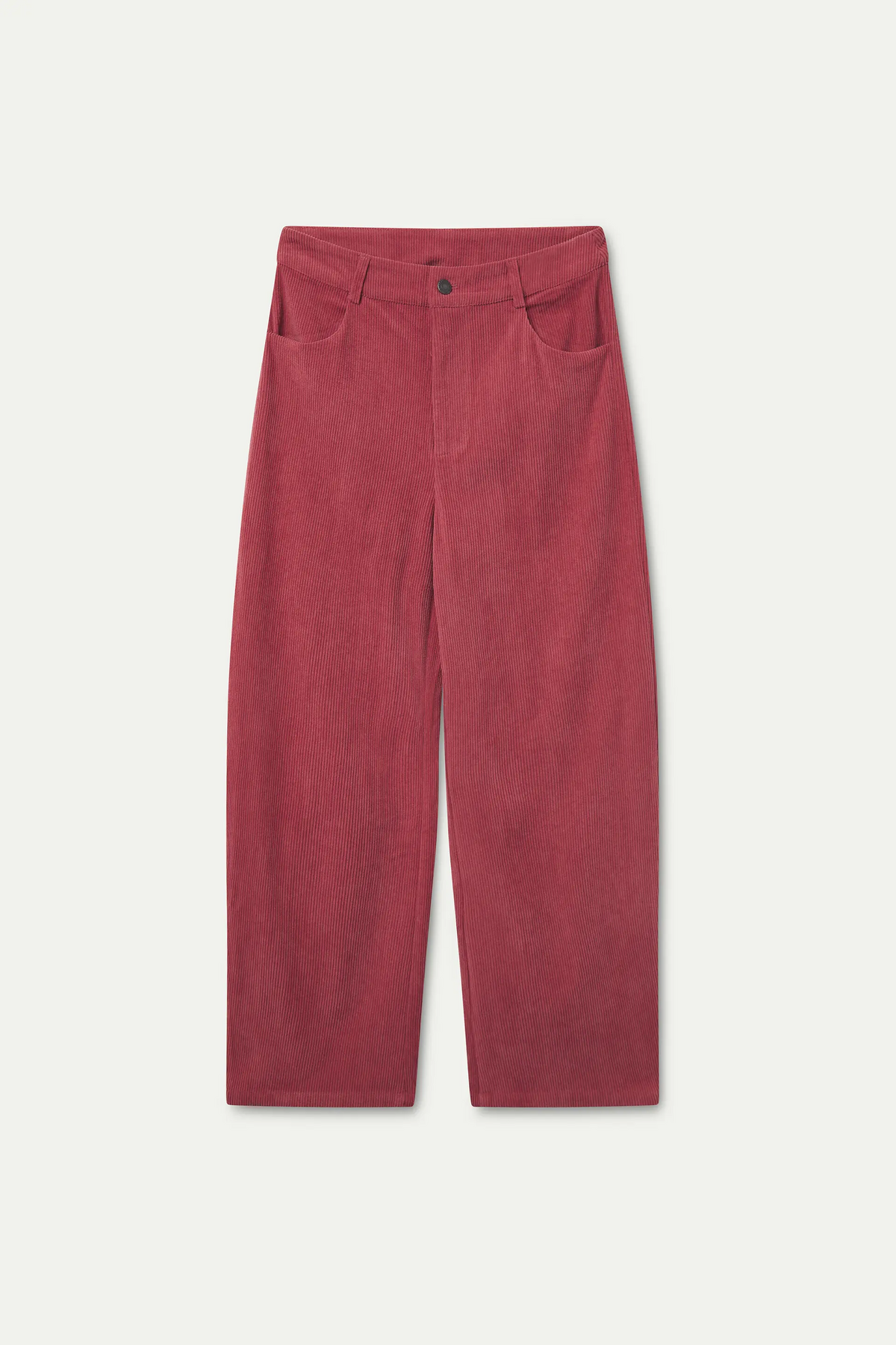 Pantalón de pana rosa