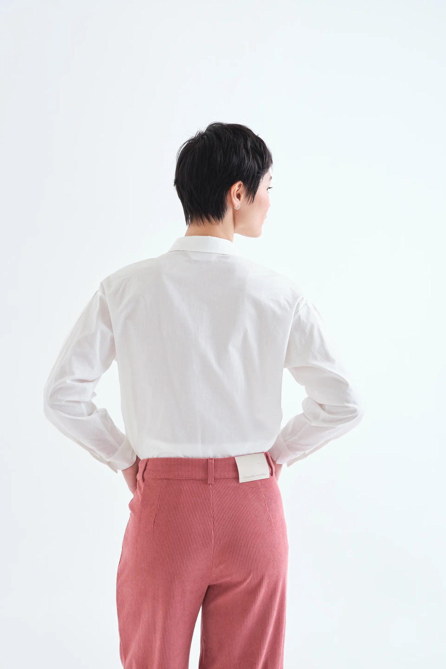 Camicia 100% cotone con stampa Flor Rivera