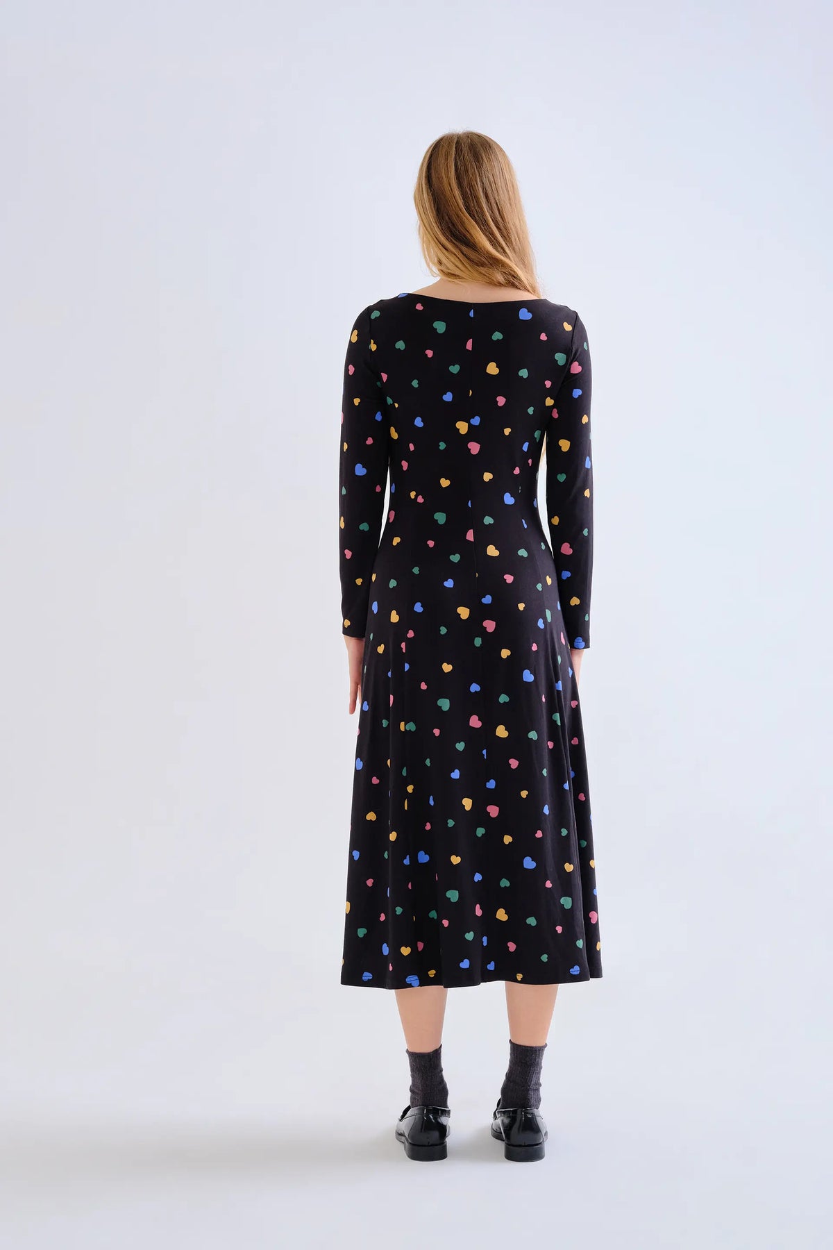 Vestido midi con estampado Candy
