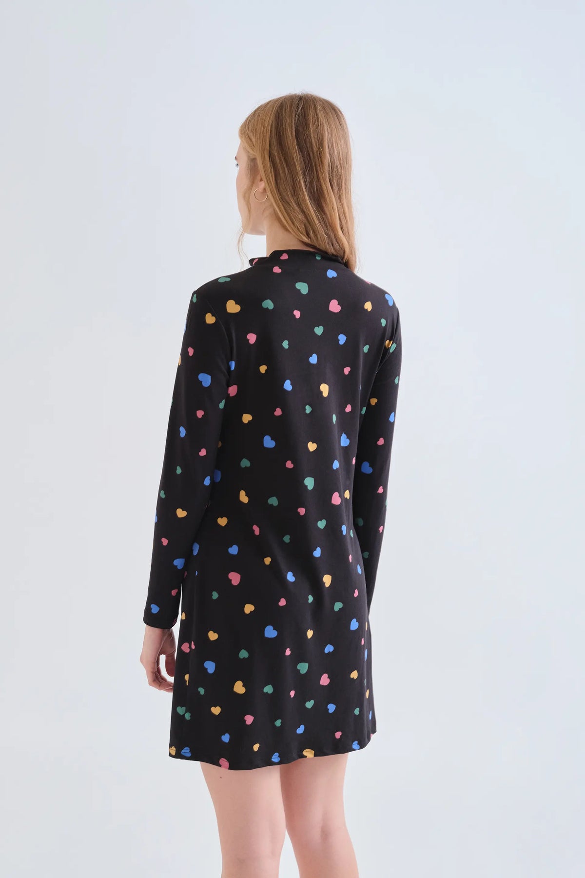 Vestito corto con stampa Candy
