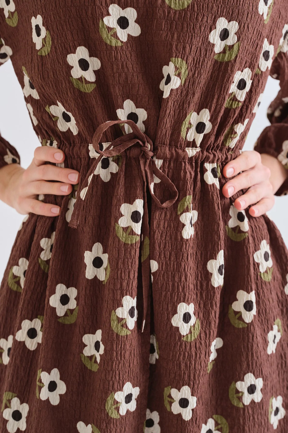 Vestido corto con estampado Santini