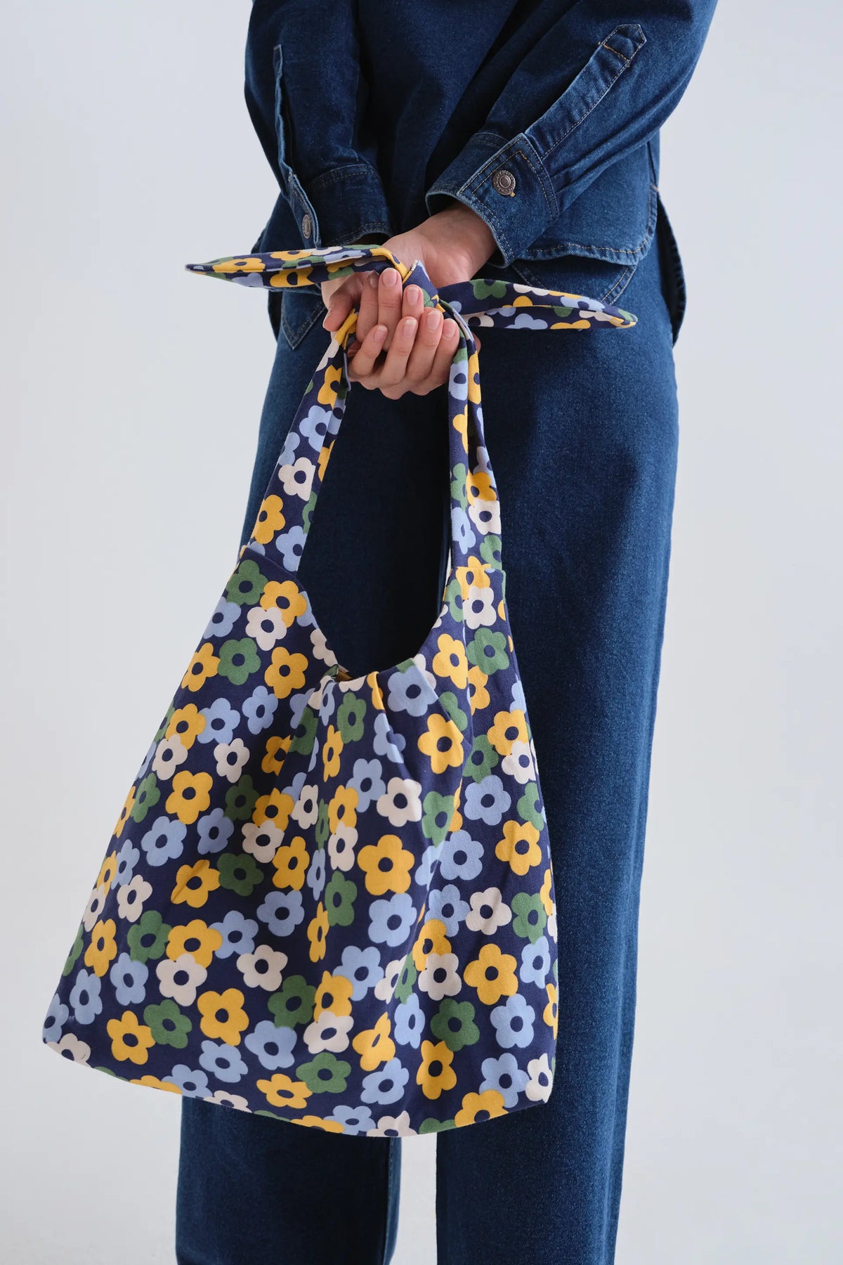 Borsa a tracolla con stampa Euphonia