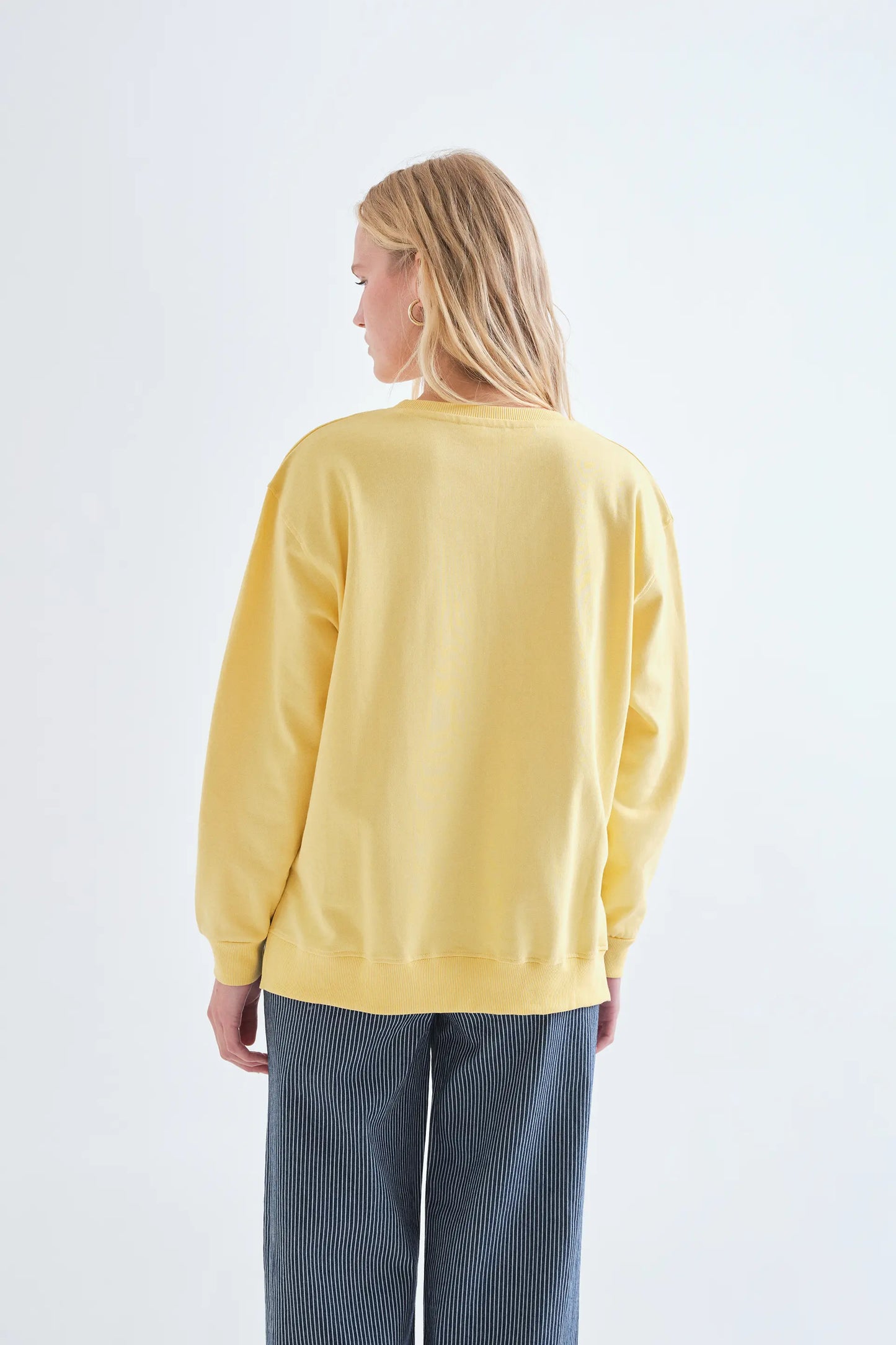 100% cotton yellow T-shirt with Mushroom print