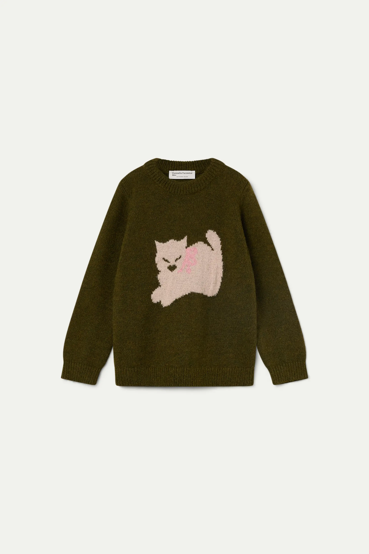 Girl's sweater with Cat print