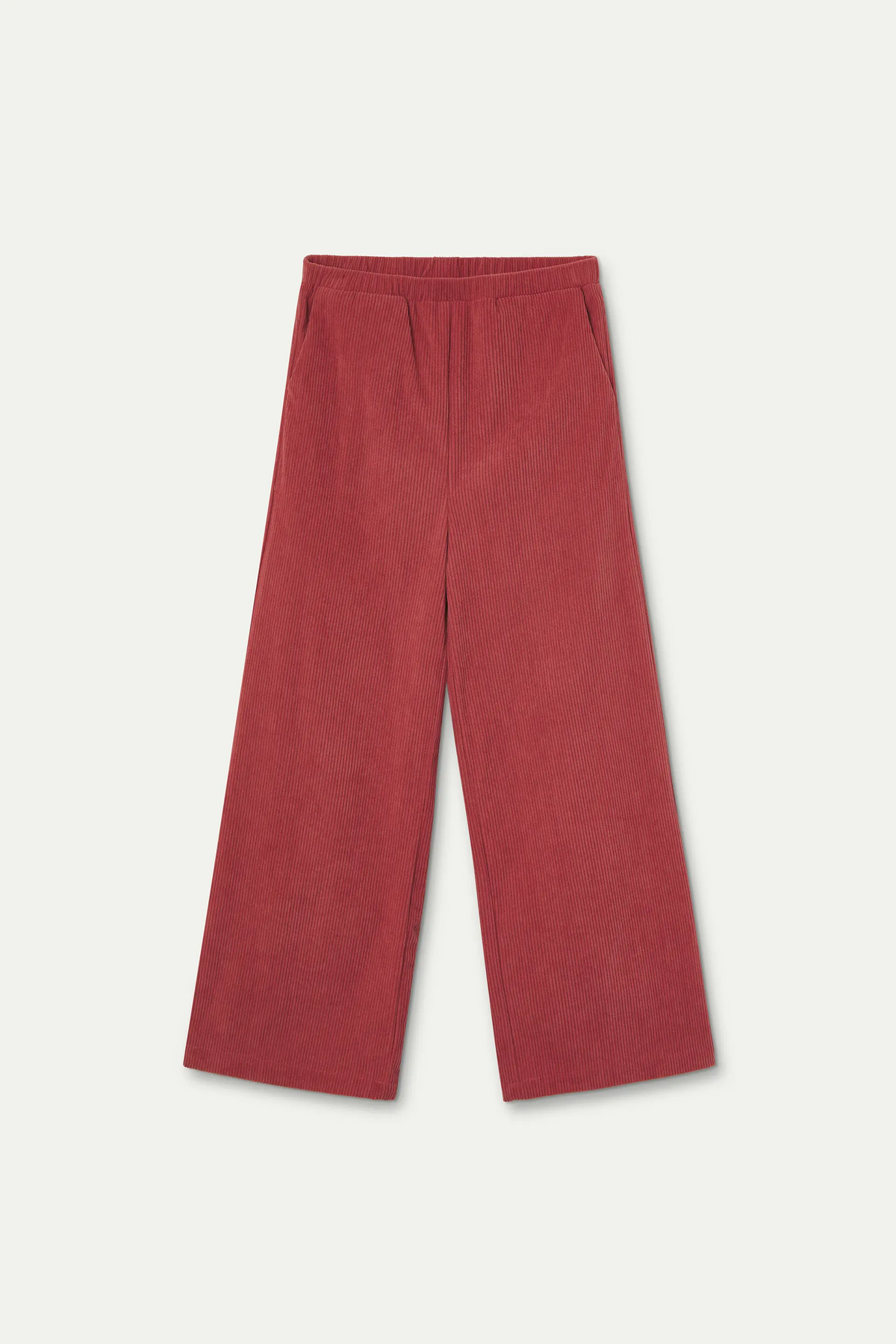 Pantalón de niña pana rosa