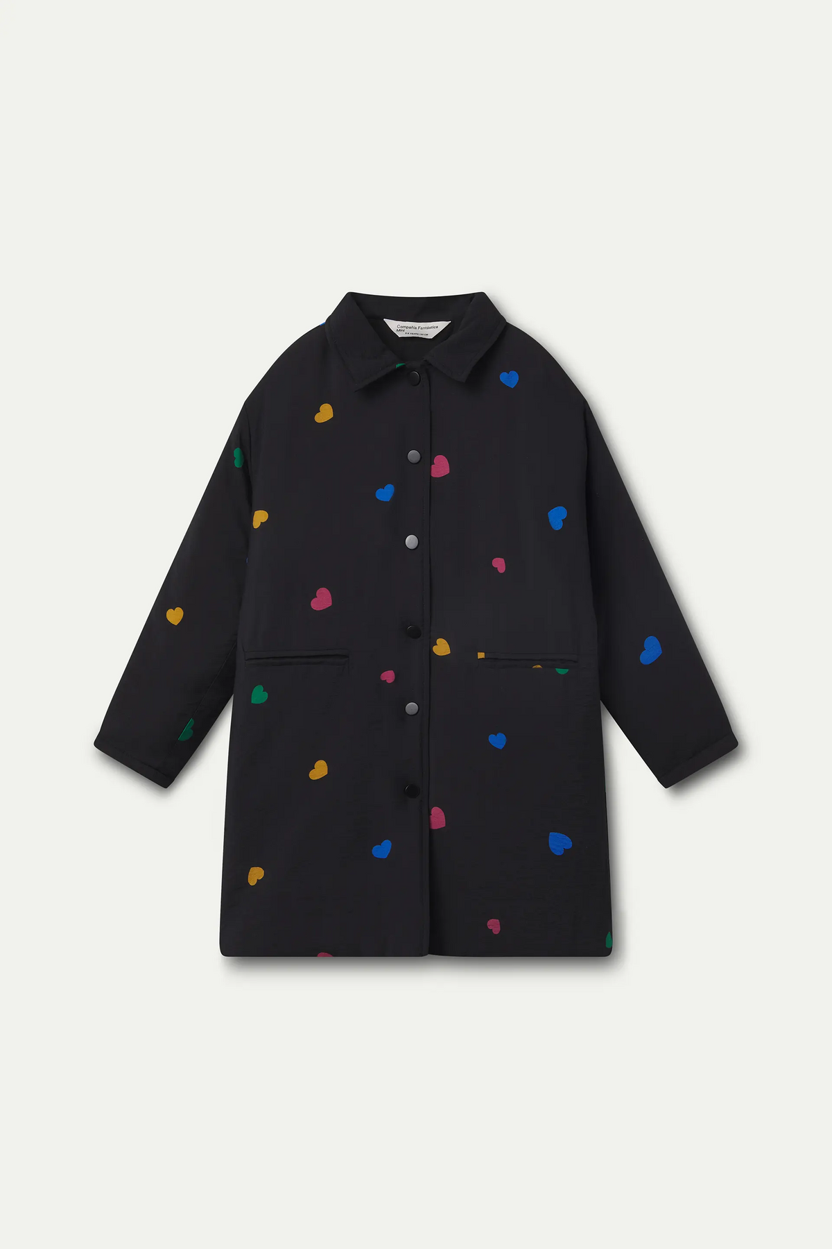 Girl's coat with Candy print