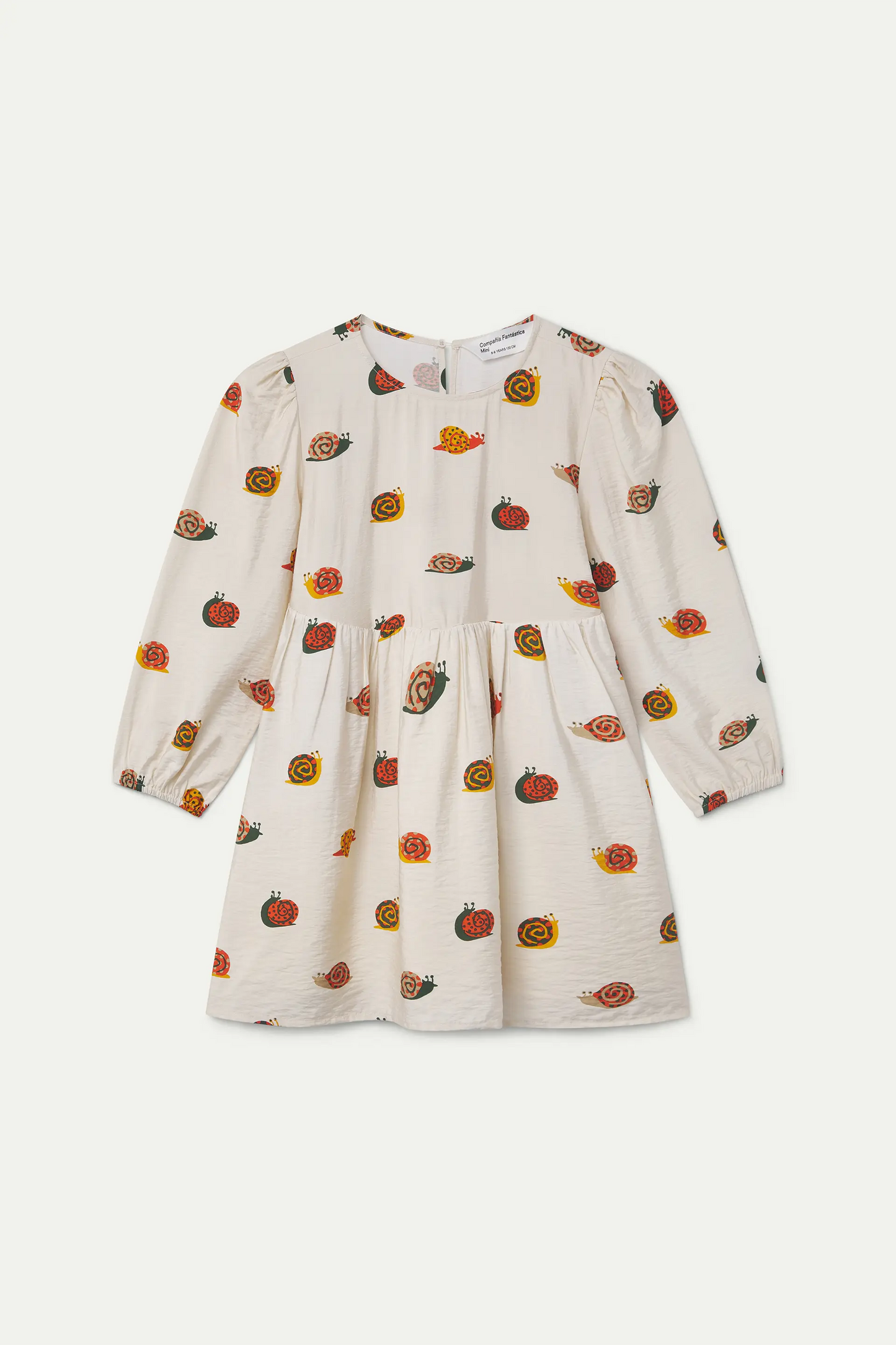 Vestito bambina con stampa di Lumache