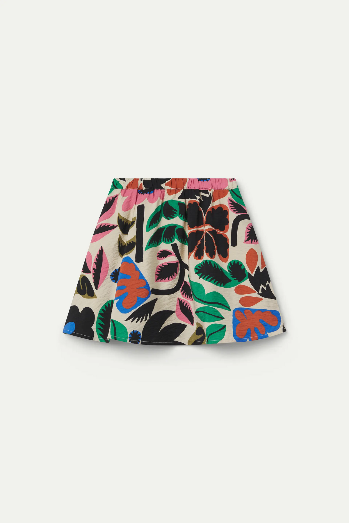 Falda corta de niña con estampado Neo Garden