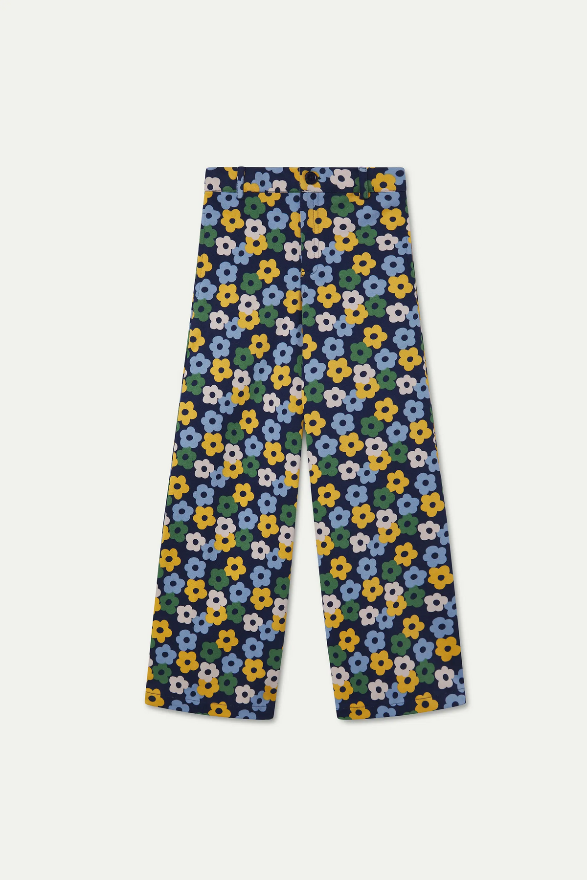 Pantalón vaquero de niña con estampado Euphonia