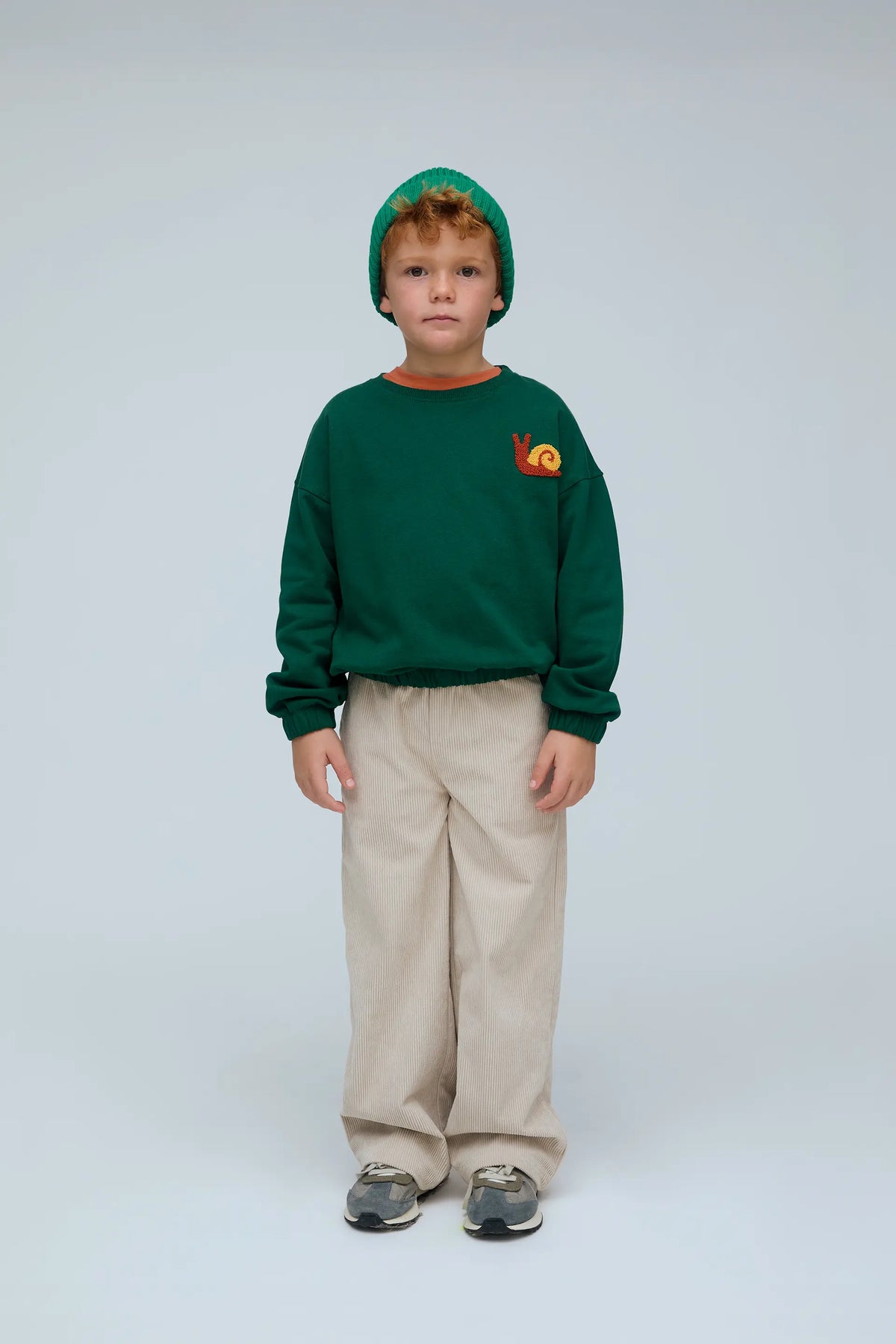 Sudadera unisex 100% algodón con bordado de Caracol