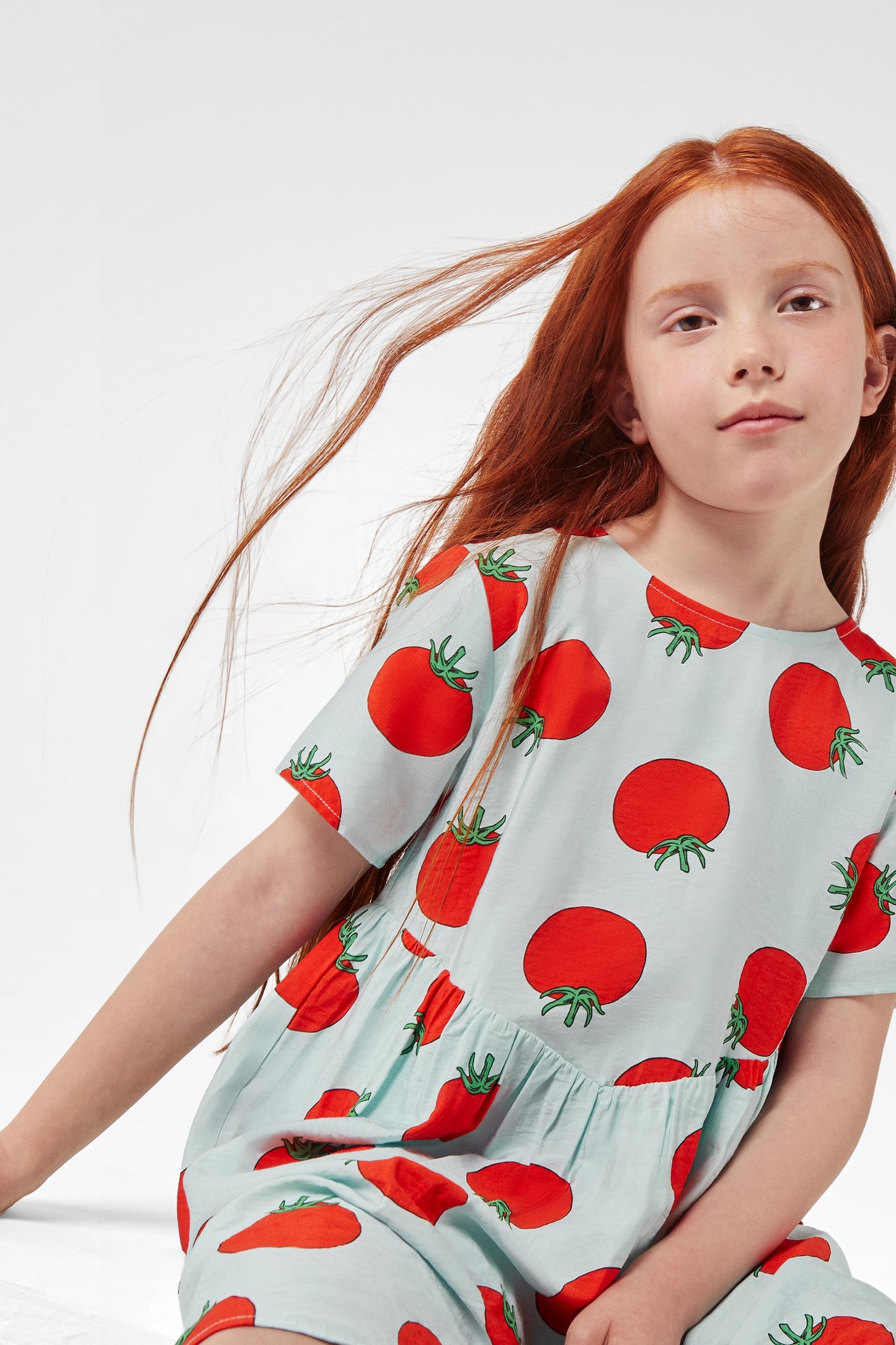 Abito corto da bambina | Revival: Collezione di Pomodori